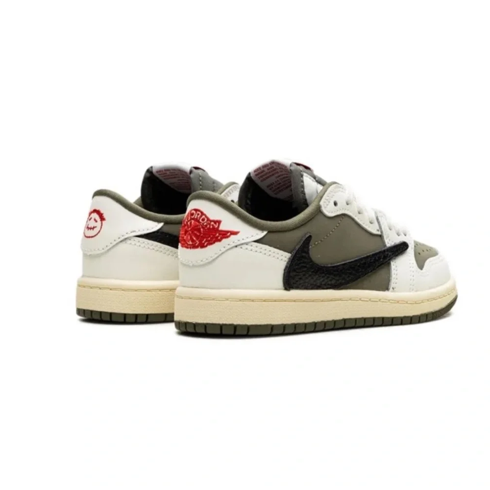 Jordan 1 Retro Low OG SP Travis Scott Nike Medium Olive Sz 11 BOY